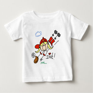 Mädchen Baseball T-Shirts und Geschenke