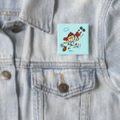 Mädchen Baseball T-Shirts und Geschenke Button (Beispiel)