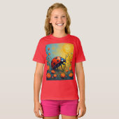 Mädchen Basic T-Shirt (Vorne ganz)