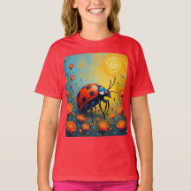 Mädchen Basic T-Shirt