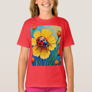 Mädchen Basic T-Shirt