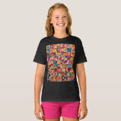 Mädchen Basic T-Shirt (Vorne ganz)