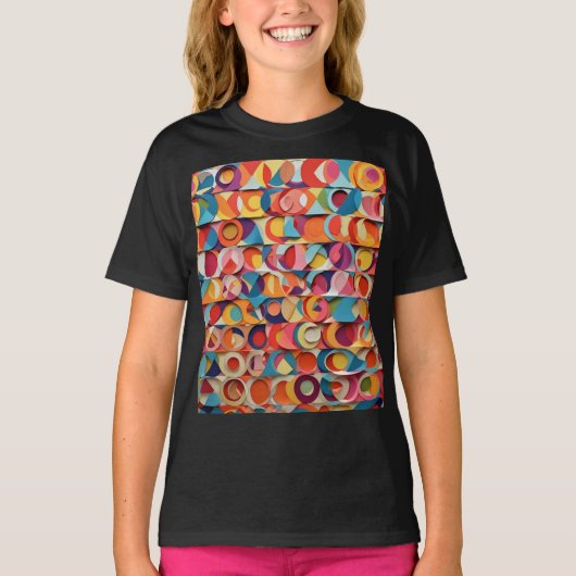 Mädchen Basic T-Shirt (Vorderseite)
