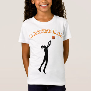 Mädchen-Basketball T-Shirt