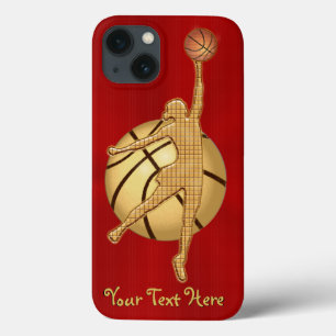 Mädchen-Basketball-Telefon-Hüllen PERSONALISIERT iPhone 13 Hülle