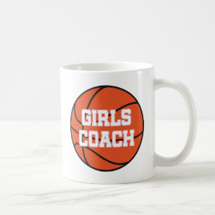 Mädchen-Basketball-Trainer Kaffeetasse