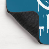 Mädchen Basketballspielerin Korb Mousepad (Ecke)