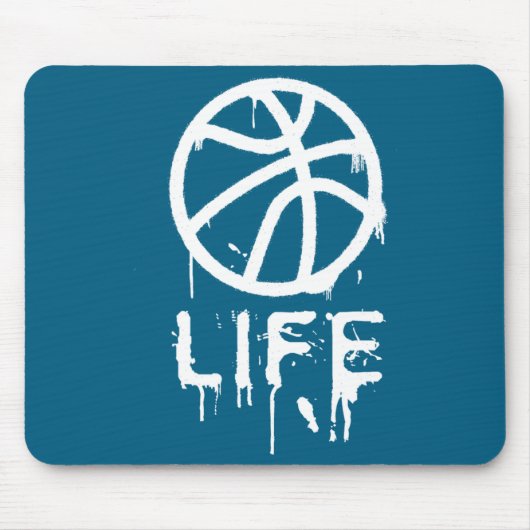 Mädchen Basketballspielerin Korb Mousepad (Vorne)