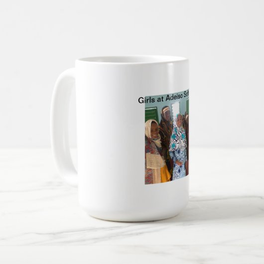 Mädchen bei Adeiso Kaffeetasse (Vorderseite Links)