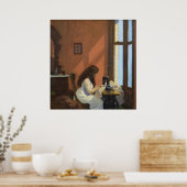 Mädchen bei der Nähmaschine (1921) Poster (Küche)