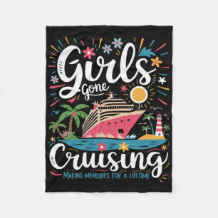 Mädchen beim Cruising, die Erinnerungen für ein Le Fleecedecke