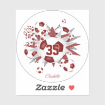 Mädchen benennen den weißen Fußball-Blowout