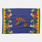 Mädchen beobachten geschirrtuch (Horizontal)