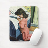 Mädchen beten zu Bedtime, das Fürstengebet Mousepad (Mit Mouse)