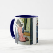Mädchen beten zu Bedtime, das Fürstengebet Tasse (Vorderseite Links)