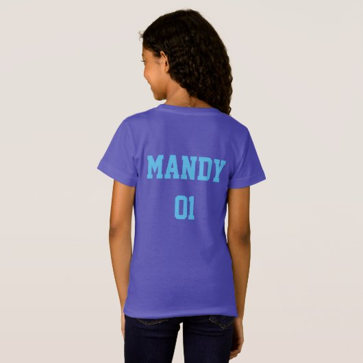 MÄDCHEN BIG IDEAS Astronautin Tshirt "NAME Back Ts (Schwarz voll)