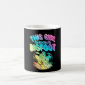 Mädchen Bigfoot-Gläubiger Tie Dye Sasquatch Krypti Kaffeetasse (Mittel)
