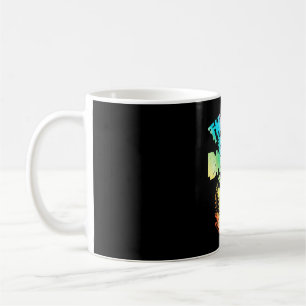 Mädchen Bigfoot-Gläubiger Tie Dye Sasquatch Krypti Kaffeetasse