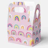 Mädchen Birthday Pink Rainbow Geschenkschachtel (Geöffnet)