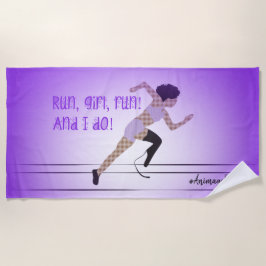 Mädchen-Blade Runner-Badetuch Strandtuch