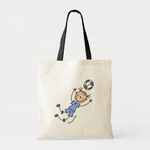 Mädchen-blaue Fußball-Uniform Tragetasche