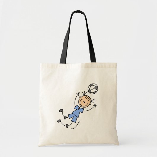 Mädchen-blaue Fußball-Uniform Tragetasche (Vorne)