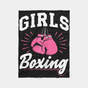 Mädchen Boxsport Kickboxen Boxhandschuhe Boxer Fleecedecke