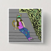 Mädchen Button (Vorderseite)