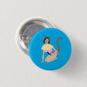 Mädchen Button (Vorne & Hinten)