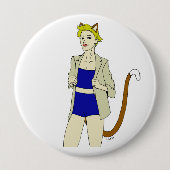 Mädchen Button (Vorderseite)