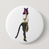 Mädchen Button (Vorderseite)