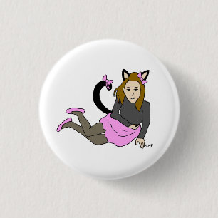 Mädchen Button