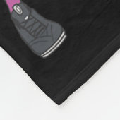 Mädchen Bysketbyll ich weiß, ich spiele wie ein Mä Fleecedecke (Ecke)