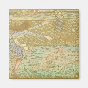 Mädchen Camille Pissarros , die Tennis, von Magnet