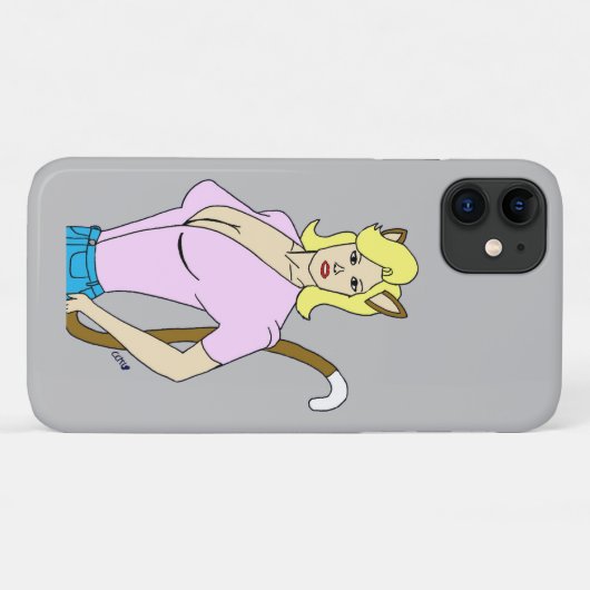 Mädchen Case-Mate iPhone Hülle (Rückseite (Horizontal))