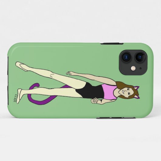 Mädchen Case-Mate iPhone Hülle (Rückseite (Horizontal))