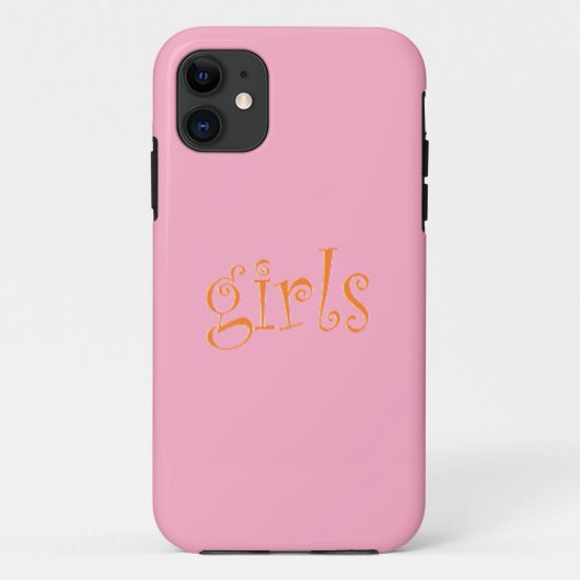 Mädchen Case-Mate iPhone Hülle (Rückseite)