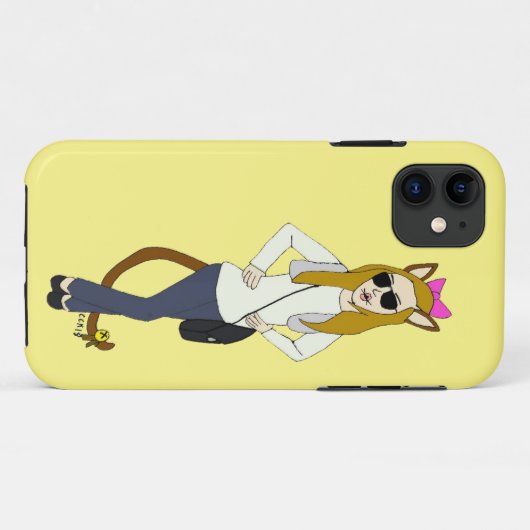 Mädchen Case-Mate iPhone Hülle (Rückseite (Horizontal))