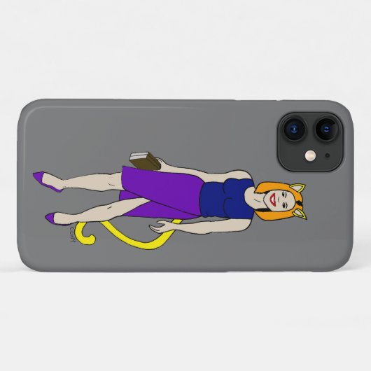 Mädchen Case-Mate iPhone Hülle (Rückseite (Horizontal))