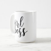 Mädchen-Chef Kaffeetasse (Vorderseite Links)