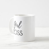 Mädchen-Chef Kaffeetasse (Vorderseite Links)