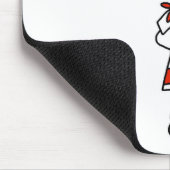 Mädchen-Chef-Stickfigure-Mauspads Mousepad (Ecke)