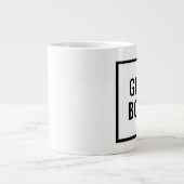 Mädchen-Chef-Tasse Jumbo-Tasse (Vorderseite)