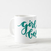 Mädchen-Chef-Tasse Kaffeetasse (Vorderseite Links)