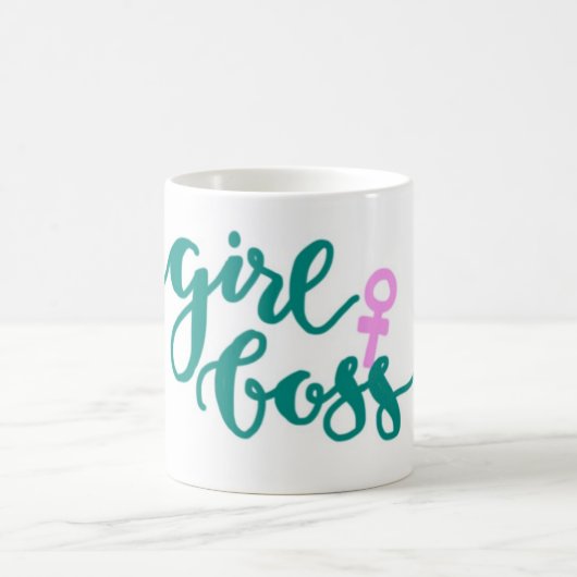 Mädchen-Chef-Tasse Kaffeetasse (Mittel)