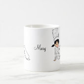 Mädchen-Chef-Tasse Kaffeetasse (Mittel)
