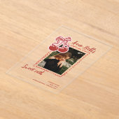 Mädchen Cherry Sweet 16. Geburtstagseinladung Acryleinladungen (Ablage )