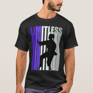 Mädchen Cool Karate Grenzenlos Lila Süß Aber Gefäh T-Shirt
