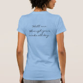Mädchen-Cross Country T-Shirt (Rückseite)