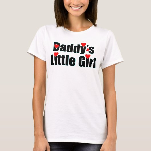 Mädchen Daddy's Little Bella Boxy T-Shirt (Vorderseite)